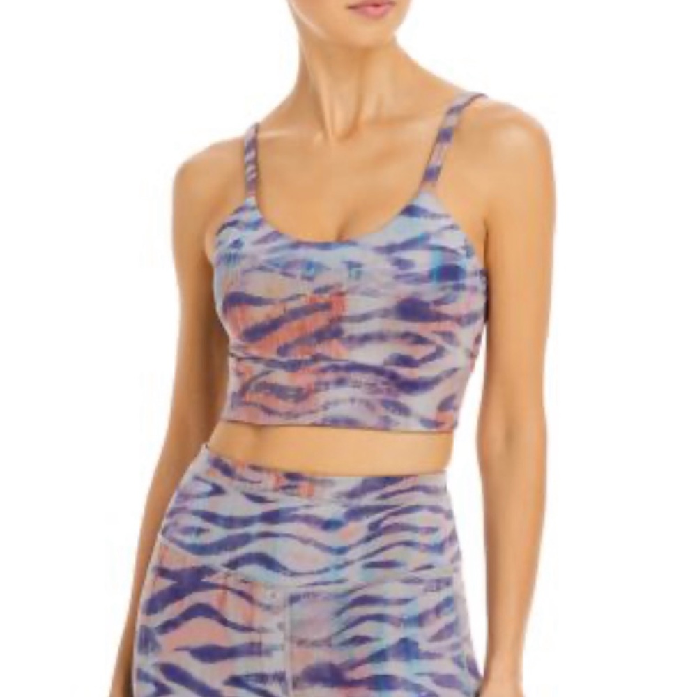 Free People Reversible Beat the Heat Bra in Purple